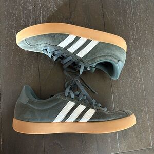 Adidas VL Court 3.0 Sneakers Shoes Forest Green Suede Men’s Size 11 Casual
